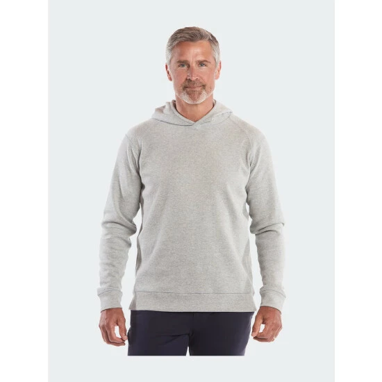 Public Rec Men's Waffle-Knit Hoodie - Heather Silver Spoon Sweatshirts, Sweaters & Hoodies 1 Public Rec Men's Waffle-Knit Hoodie - Heather Silver Spoon Sweatshirts, Sweaters & Hoodies