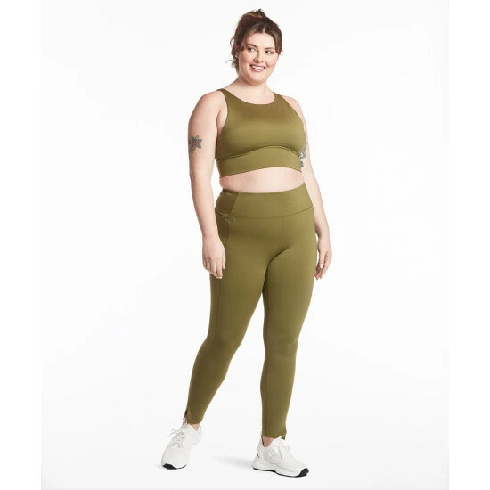 Public Rec Here To There Legging, Women's Rosemary Activewear Dark Khaki 3 Public Rec Here To There Legging, Women's Rosemary Activewear Dark Khaki - Image 3