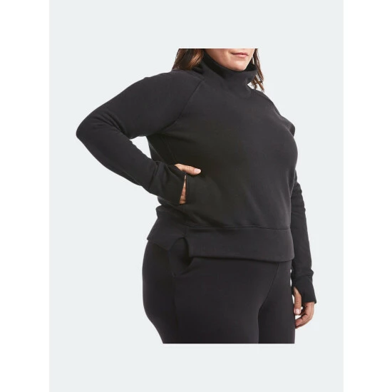 Public Rec Luxe Fleece Pullover | Women's Black Sweatshirts & Sweaters 5 Public Rec Luxe Fleece Pullover | Women's Black Sweatshirts & Sweaters - Image 5