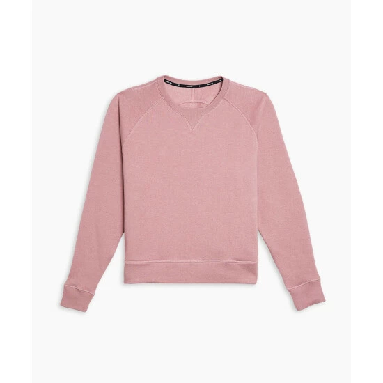 Public Rec Luxe Fleece Crew | Women's Mauve Sweatshirts & Sweaters 1 Public Rec Luxe Fleece Crew | Women's Mauve Sweatshirts & Sweaters