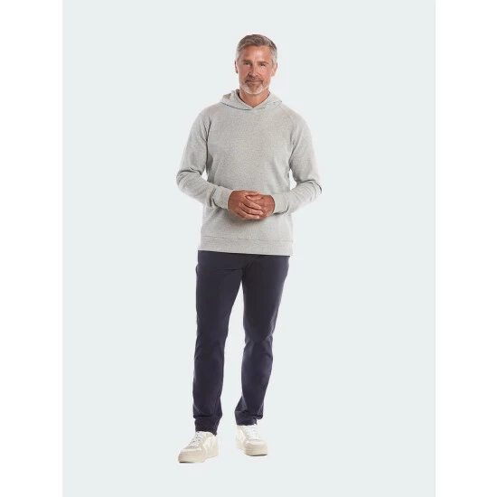 Public Rec Men's Waffle-Knit Hoodie - Heather Silver Spoon Sweatshirts, Sweaters & Hoodies 2 Public Rec Men's Waffle-Knit Hoodie - Heather Silver Spoon Sweatshirts, Sweaters & Hoodies - Image 2