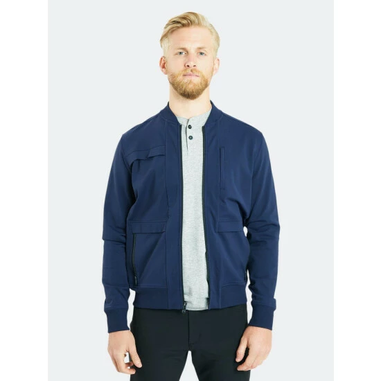 Public Rec Crosstown Bomber | Men's Navy Coats, Jackets & Blazers 2 Public Rec Crosstown Bomber | Men's Navy Coats, Jackets & Blazers - Image 2