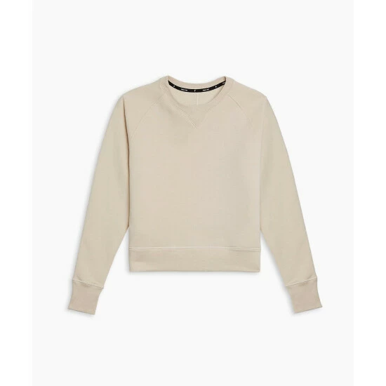 Public Rec Luxe Fleece Crew | Women's Ivory Sweatshirts & Sweaters 1 Public Rec Luxe Fleece Crew | Women's Ivory Sweatshirts & Sweaters