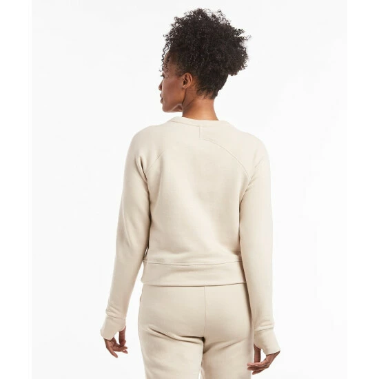 Public Rec Luxe Fleece Crew | Women's Ivory Sweatshirts & Sweaters 4 Public Rec Luxe Fleece Crew | Women's Ivory Sweatshirts & Sweaters - Image 4