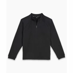 Public Rec Weekend Half Zip | Men's Black Sweatshirts, Sweaters & Hoodies