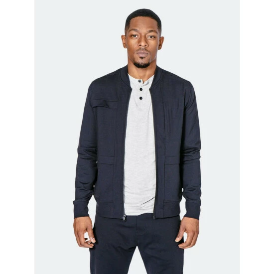 Public Rec Crosstown Bomber | Men's Black Coats, Jackets & Blazers 2 Public Rec Crosstown Bomber | Men's Black Coats, Jackets & Blazers - Image 2