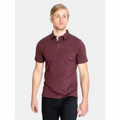 Public Rec Go-To Polo | Men's Heather Burgundy Tops 9 Public Rec Go-To Polo | Men's Heather Burgundy Tops -Public Rec Shop unnamed file 1214