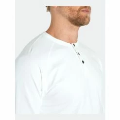 Public Rec Go-To Long Sleeve Henley | Men&apos;s White Tops -Public Rec Shop unnamed file 1217
