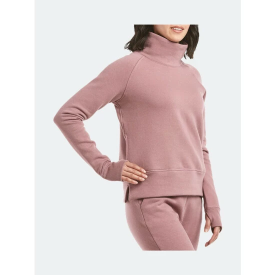 Public Rec Luxe Fleece Pullover | Women's Mauve Sweatshirts & Sweaters 5 Public Rec Luxe Fleece Pullover | Women's Mauve Sweatshirts & Sweaters - Image 5