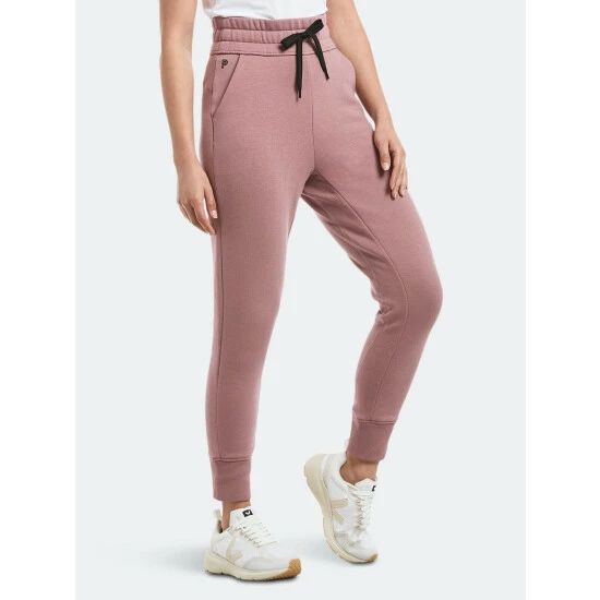 Public Rec Luxe Fleece Jogger | Women's Mauve Pants 2 Public Rec Luxe Fleece Jogger | Women's Mauve Pants - Image 2