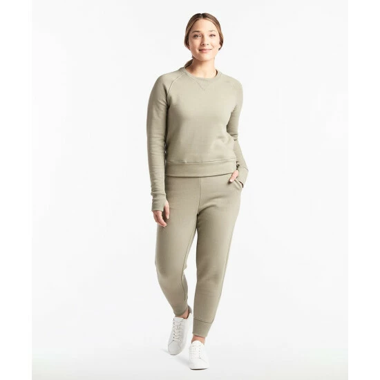 Public Rec Luxe Fleece Crew | Women's Sage Sweatshirts & Sweaters 3 Public Rec Luxe Fleece Crew | Women's Sage Sweatshirts & Sweaters - Image 3