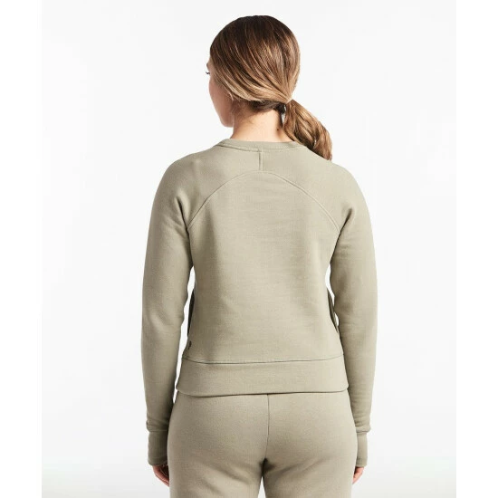 Public Rec Luxe Fleece Crew | Women's Sage Sweatshirts & Sweaters 4 Public Rec Luxe Fleece Crew | Women's Sage Sweatshirts & Sweaters - Image 4