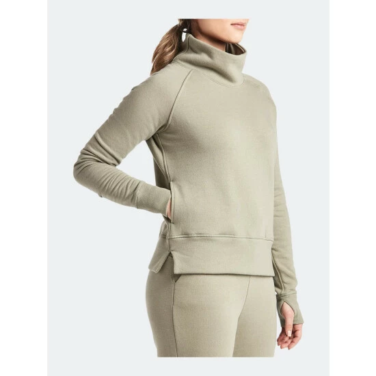 Public Rec Luxe Fleece Pullover | Women's Sage Sweatshirts & Sweaters 6 Public Rec Luxe Fleece Pullover | Women's Sage Sweatshirts & Sweaters - Image 6