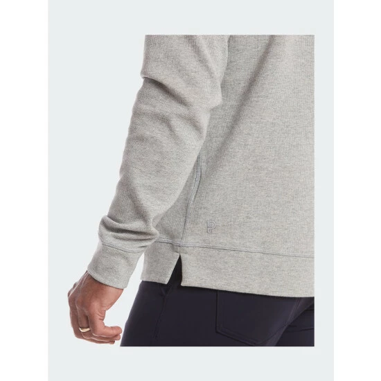 Public Rec Men's Waffle-Knit Hoodie - Heather Silver Spoon Sweatshirts, Sweaters & Hoodies 5 Public Rec Men's Waffle-Knit Hoodie - Heather Silver Spoon Sweatshirts, Sweaters & Hoodies - Image 5