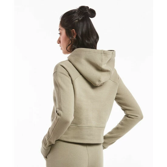 Public Rec Luxe Fleece Cropped Hoodie | Women's Sage Sweatshirts & Sweaters 4 Public Rec Luxe Fleece Cropped Hoodie | Women's Sage Sweatshirts & Sweaters - Image 4