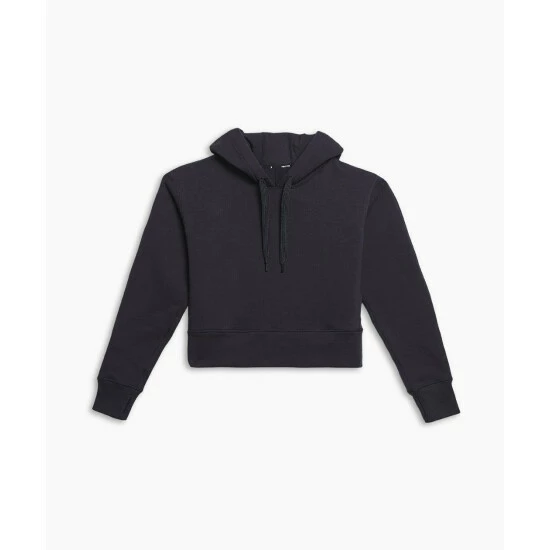 Public Rec Luxe Fleece Cropped Hoodie | Women's Black Sweatshirts & Sweaters 1 Public Rec Luxe Fleece Cropped Hoodie | Women's Black Sweatshirts & Sweaters