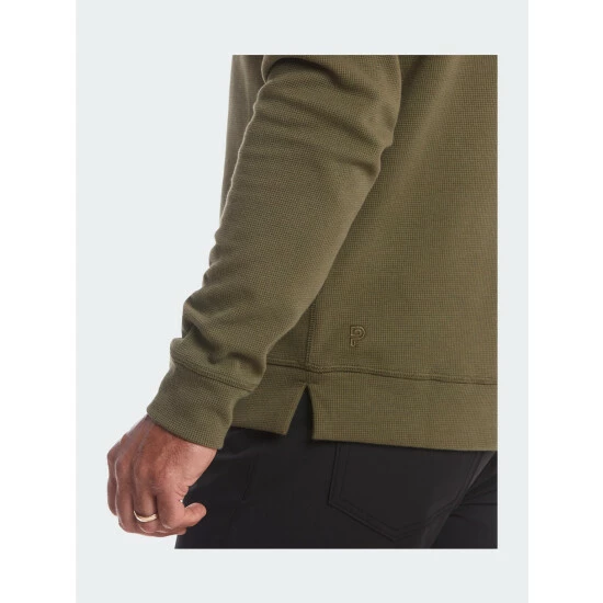 Public Rec Men's Waffle-Knit Hoodie - Olive Sweatshirts, Sweaters & Hoodies 5 Public Rec Men's Waffle-Knit Hoodie - Olive Sweatshirts, Sweaters & Hoodies - Image 5