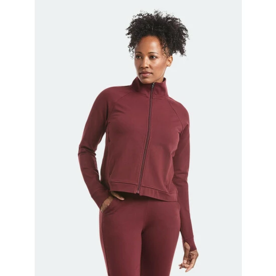 Public Rec All Day Jacket | Women's Maroon Coats, Jackets & Blazers 2 Public Rec All Day Jacket | Women's Maroon Coats, Jackets & Blazers - Image 2