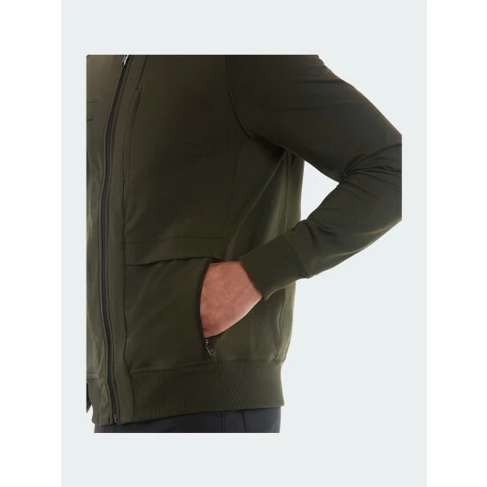 Public Rec Men's Dark Olive Crosstown Bomber Coats, Jackets & Blazers 3 Public Rec Men's Dark Olive Crosstown Bomber Coats, Jackets & Blazers - Image 3