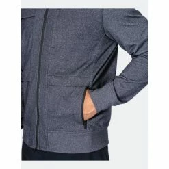 Public Rec Crosstown Bomber | Men's Heather Charcoal Coats, Jackets & Blazers -Public Rec Shop unnamed file 250