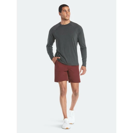 Public Rec Elevate Long Sleeve | Men's Heather Black Sweatshirts, Sweaters & Hoodies 3 Public Rec Elevate Long Sleeve | Men's Heather Black Sweatshirts, Sweaters & Hoodies - Image 3