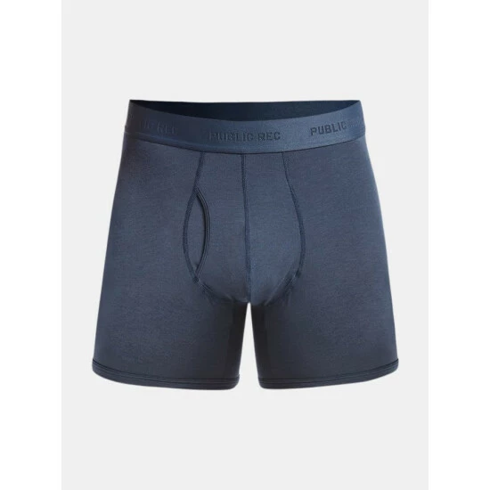 Public Rec Barely There Boxer Trunk | Men's Navy Underwear 1 Public Rec Barely There Boxer Trunk | Men's Navy Underwear