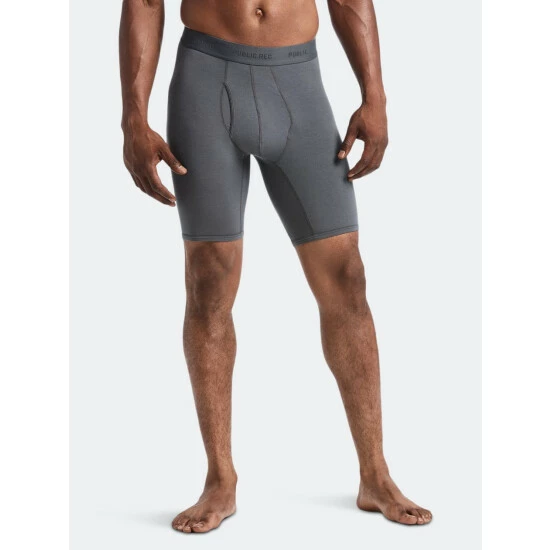 Public Rec Barely There Boxer Brief Underwear Nickel 2 Public Rec Barely There Boxer Brief Underwear Nickel - Image 2