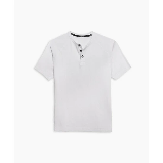 Public Rec Go-To Short Sleeve Henley | Men's White Shorts 1 Public Rec Go-To Short Sleeve Henley | Men's White Shorts