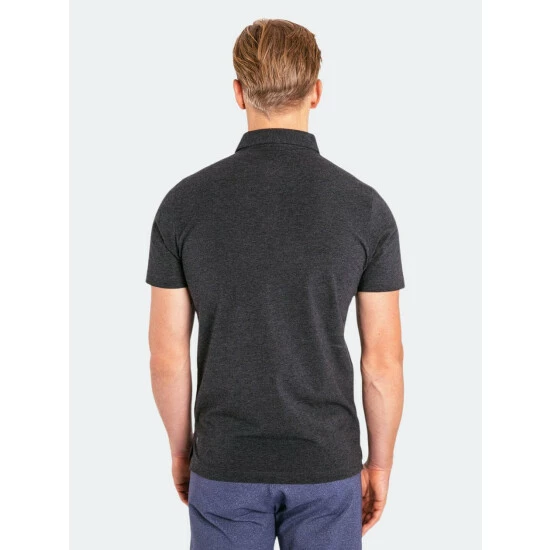 Public Rec Go-To Polo | Men's Heather Charcoal Tops 4 Public Rec Go-To Polo | Men's Heather Charcoal Tops - Image 4
