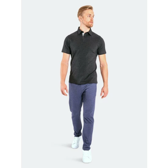 Public Rec Go-To Polo | Men's Heather Charcoal Tops 5 Public Rec Go-To Polo | Men's Heather Charcoal Tops - Image 5