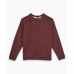 Public Rec Weekend Crew | Men's Heather Maroon Sweatshirts, Sweaters & Hoodies