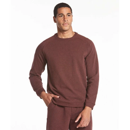 Public Rec Weekend Crew | Men's Heather Maroon Sweatshirts, Sweaters & Hoodies 2 Public Rec Weekend Crew | Men's Heather Maroon Sweatshirts, Sweaters & Hoodies - Image 2