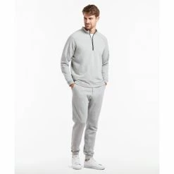 Public Rec Weekend Half Zip | Men&apos;s Heather Silver Spoon Sweatshirts, Sweaters & Hoodies -Public Rec Shop unnamed file 400