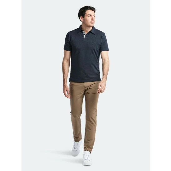 Public Rec Go-To Polo | Men's Heather Navy Tops 5 Public Rec Go-To Polo | Men's Heather Navy Tops - Image 5