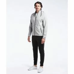 Public Rec Weekend Full Zip | Men&apos;s Heather Silver Spoon Sweatshirts, Sweaters & Hoodies -Public Rec Shop unnamed file 472