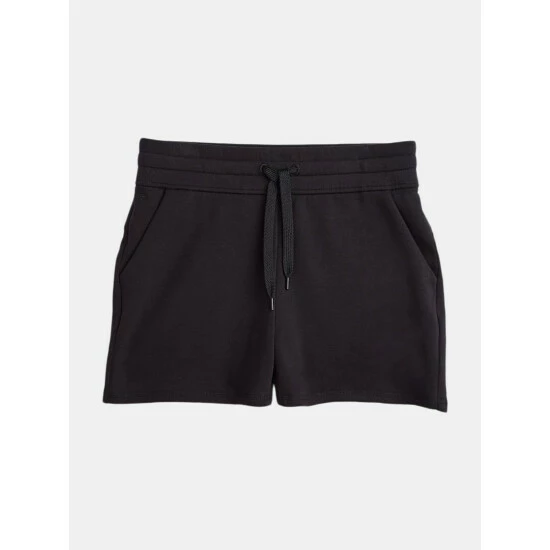 Public Rec Luxe Fleece Short | Women's Black Shorts 1 Public Rec Luxe Fleece Short | Women's Black Shorts