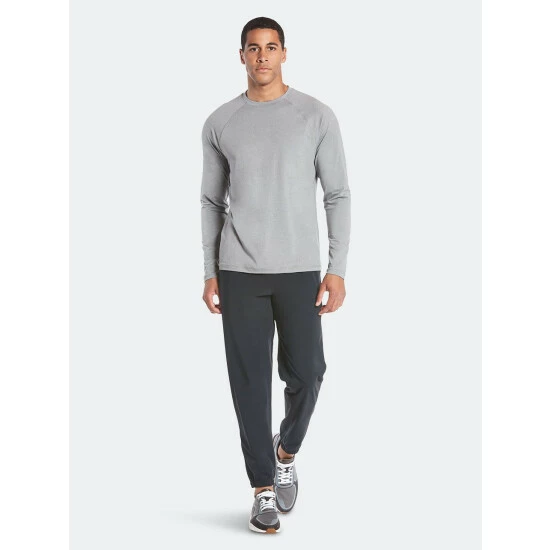 Public Rec Elevate Long Sleeve | Men's Heather Steel Sweatshirts, Sweaters & Hoodies 3 Public Rec Elevate Long Sleeve | Men's Heather Steel Sweatshirts, Sweaters & Hoodies - Image 3