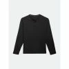 Public Rec Go-To Long Sleeve Henley | Men's Black Tops