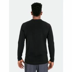 Public Rec Go-To Long Sleeve Henley | Men's Black Tops -Public Rec Shop unnamed file 797