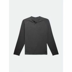 Public Rec Go-To Long Sleeve Henley | Men's Heather Charcoal Tops