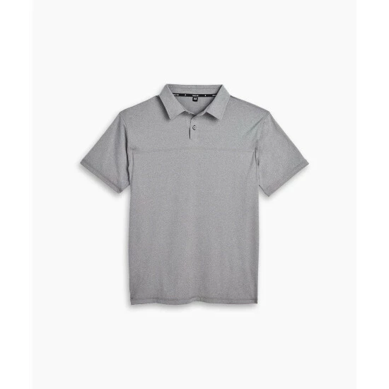 Public Rec Elevate Polo | Men's Heather Steel Tops 1 Public Rec Elevate Polo | Men's Heather Steel Tops