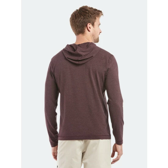 Public Rec Go-To Hoodie | Men's Heather Burgundy Sweatshirts, Sweaters & Hoodies 3 Public Rec Go-To Hoodie | Men's Heather Burgundy Sweatshirts, Sweaters & Hoodies - Image 3