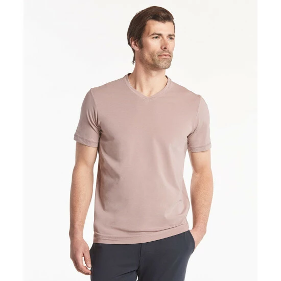 Public Rec Go-To V T-Shirt T-Shirts Dusky Rose 2 Public Rec Go-To V T-Shirt T-Shirts Dusky Rose - Image 2