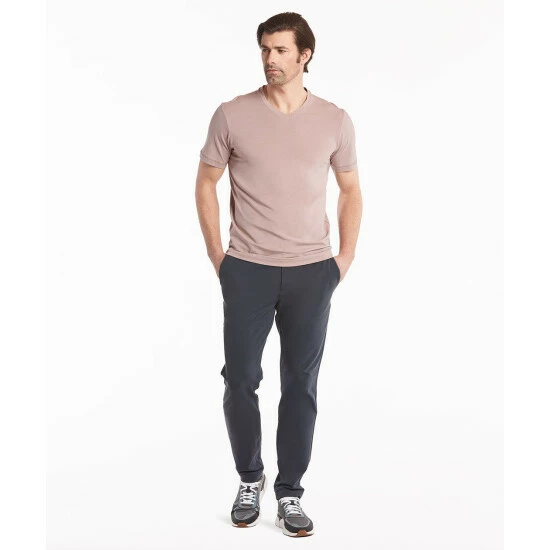 Public Rec Go-To V T-Shirt T-Shirts Dusky Rose 3 Public Rec Go-To V T-Shirt T-Shirts Dusky Rose - Image 3