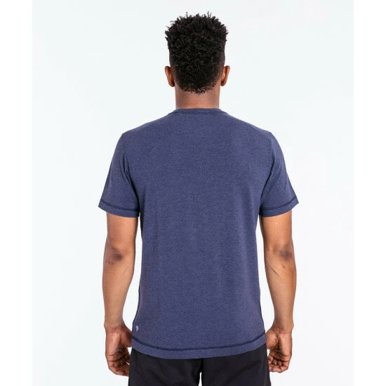 Public Rec Go-To Crew | Men's Heather Navy T-Shirts 4 Public Rec Go-To Crew | Men's Heather Navy T-Shirts - Image 4