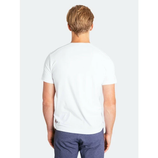 Public Rec Go-To V | Men's White T-Shirts 4 Public Rec Go-To V | Men's White T-Shirts - Image 4