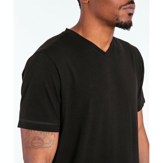 Public Rec Go-To V | Men's Black T-Shirts 3 Public Rec Go-To V | Men's Black T-Shirts - Image 3
