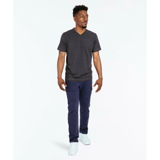 Public Rec Go-To V | Men's Heather Charcoal T-Shirts 5 Public Rec Go-To V | Men's Heather Charcoal T-Shirts - Image 5