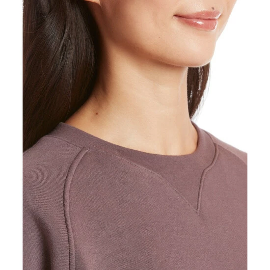 Public Rec Women's Luxe Fleece Crew Sweatshirts & Sweaters Smokey Plum 5 Public Rec Women's Luxe Fleece Crew Sweatshirts & Sweaters Smokey Plum - Image 5