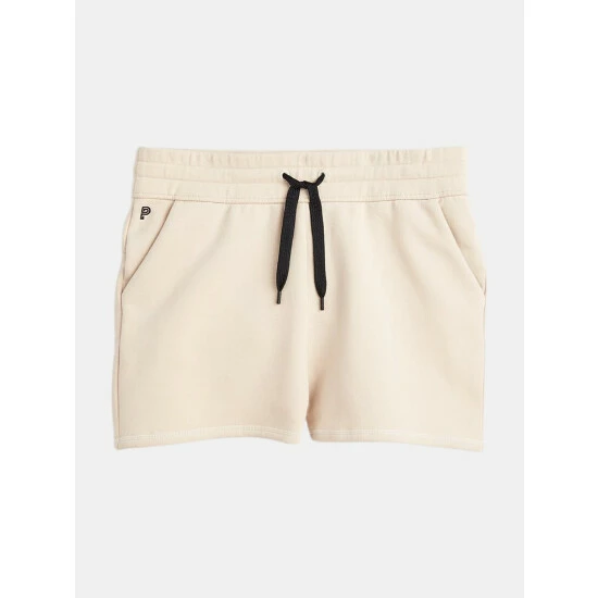 Public Rec Luxe Fleece Short | Women's Ivory Shorts 1 Public Rec Luxe Fleece Short | Women's Ivory Shorts